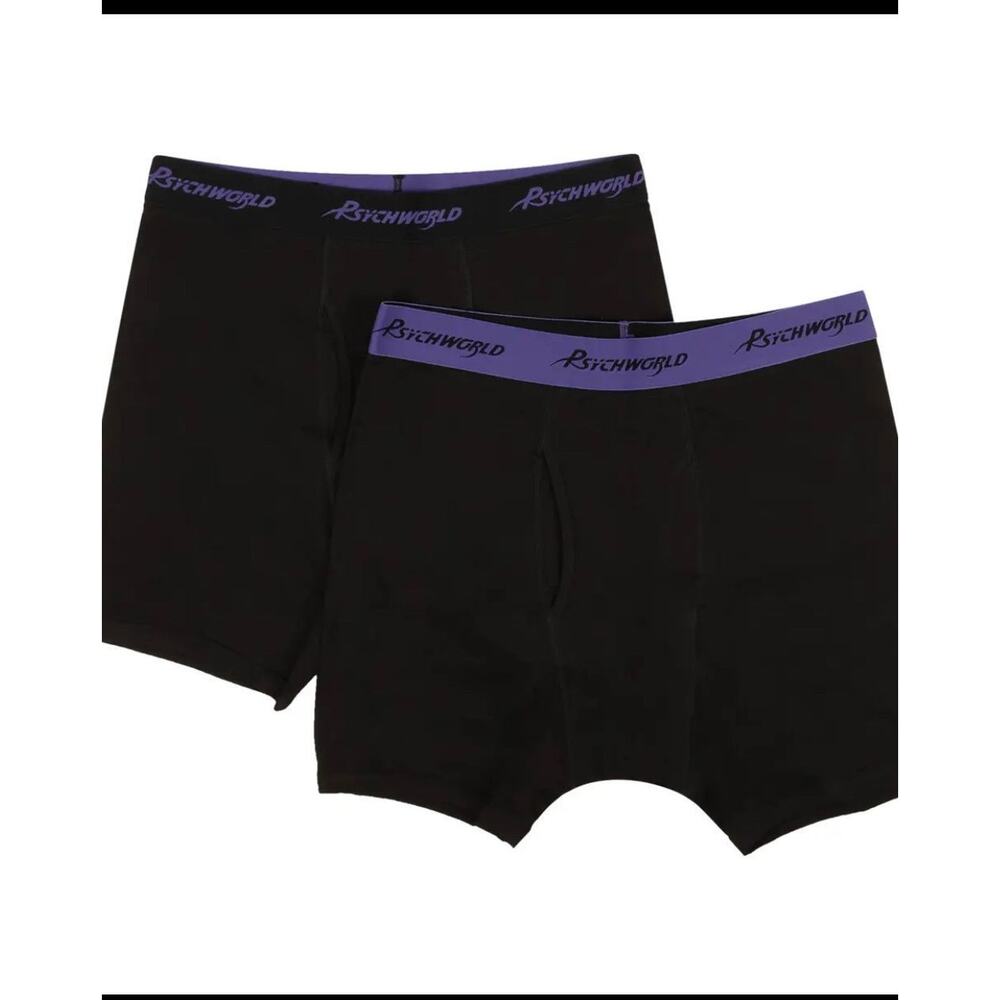 Psychworld logo brand boxer briefs/pair